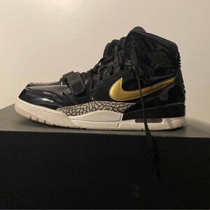Nike Jordan Legacy 312 Black / Gold Shoes Mens 13